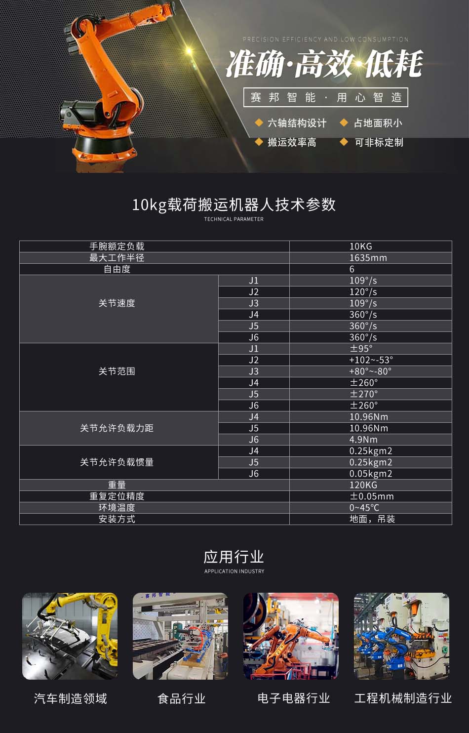 10kg搬運機器人 10kg搬運機器人
